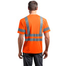 Class 3 Short Sleeve Double Reflective Tape ANSI 107 Snag-Resistant T-Shirt CornerStone