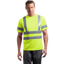 Class 3 Short Sleeve Double Reflective Tape ANSI 107 Snag-Resistant T-Shirt CornerStone