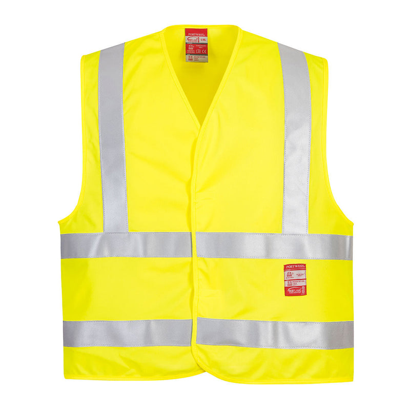 Custom Hi-Vis Flame Resistant Lightweight Safety Vest