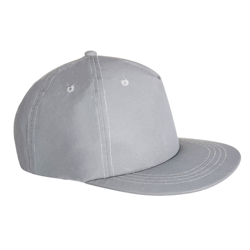 Silver Reflective Baseball Cap