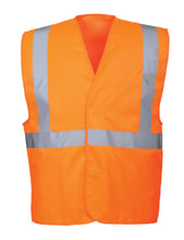 Load image into Gallery viewer, Class 2 Orange Safety Vest - Safety Vest Warehouse
