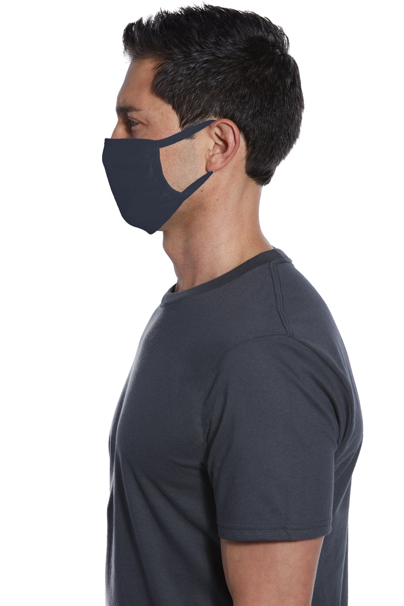 5-Pack Face Mask Cotton Knit with Antimicrobial Agion® Treated Fabric