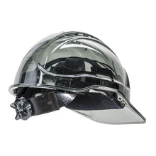 Load image into Gallery viewer, SMOKE Translucent Ratchet Hard Hat
