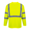 Class 3 Long Sleeve Shirt Hi-Vis Moisture Wiicking - Safety Vest Warehouse