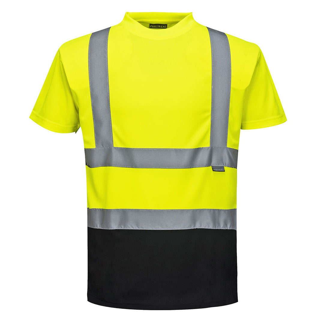 Class 2 Two Tone Safety T-Shirt - Safety Vest Warehouse