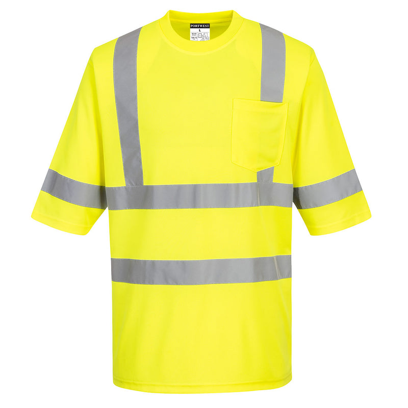 Class 3 Yellow Wicking T-Shirt