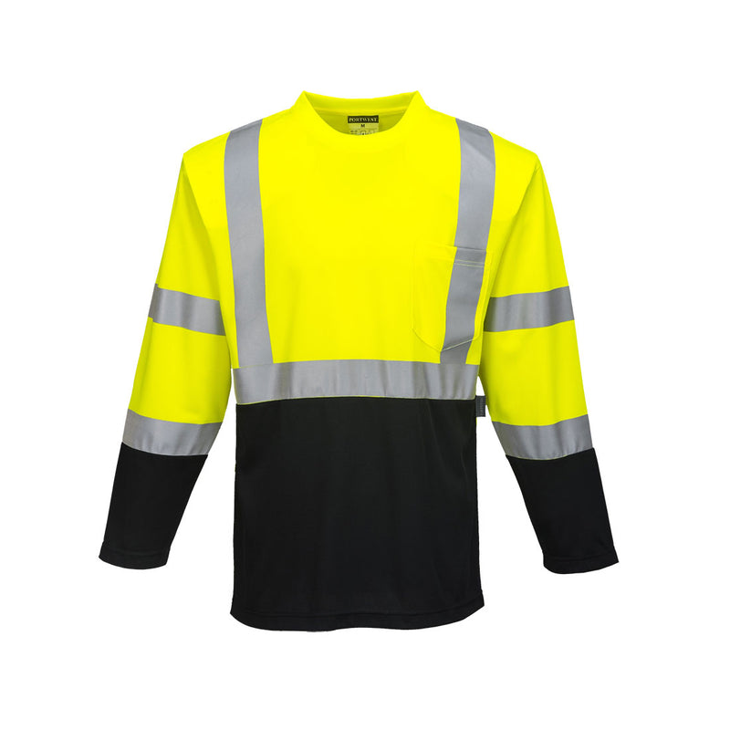 Class 3 Long Sleeve Safety Shirt Moisture Wicking - Safety Vest Warehouse