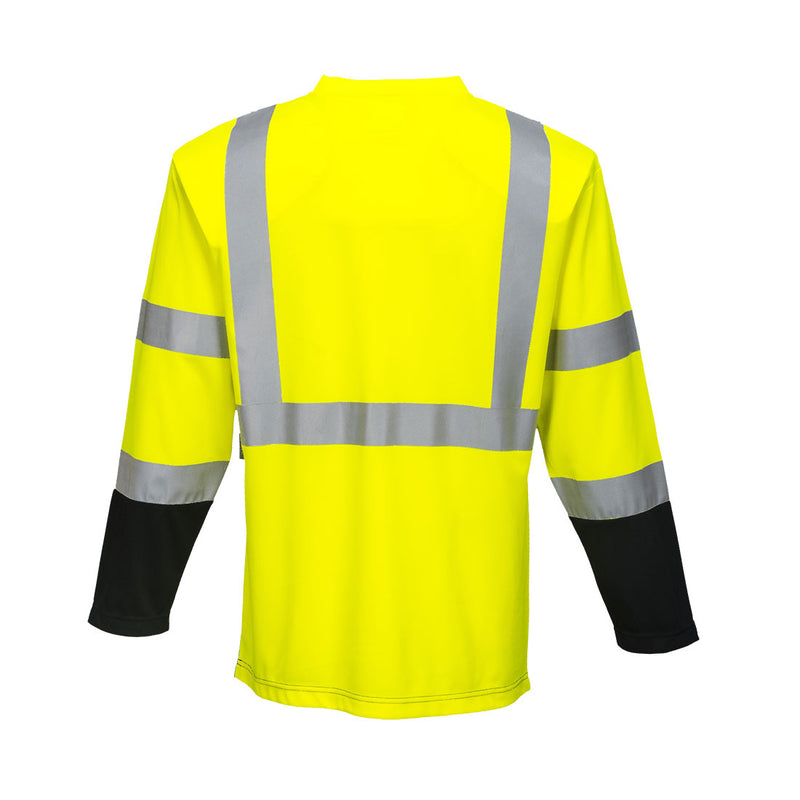 Class 3 Long Sleeve Safety Shirt Moisture Wicking - Safety Vest Warehouse