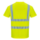 Custom Yellow Hi Vis ANSI Class 2 Safety Shirt