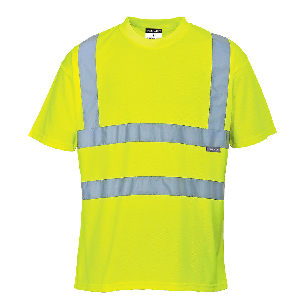 Hi Vis ANSI Class 2 Safety Shirt - Safety Vest Warehouse
