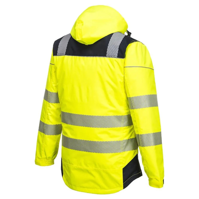 PW3 Hi-Vis Winter Jacket with Reflective Segmented Tape