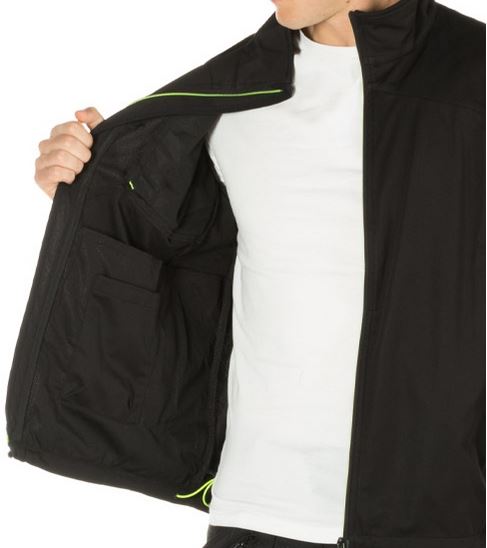 Stylish Black Flex Shell Jacket