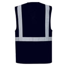Custom NAVY Professional Executive Style Safety Vest