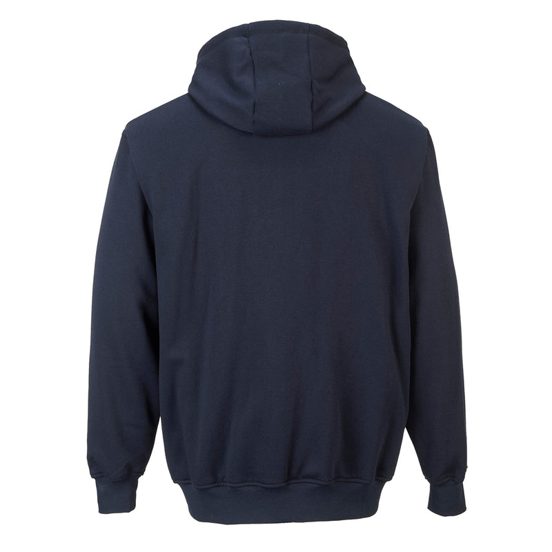 Navy Blue Flame Resistant Hooded Sweatshirt