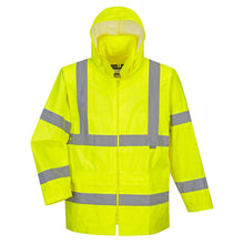 Load image into Gallery viewer, Yellow High Visibility Rain Jacket
