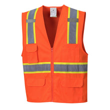 Load image into Gallery viewer, Class 2 Safety Vest with Cooling Mesh Back - Safety Vest Warehouse
