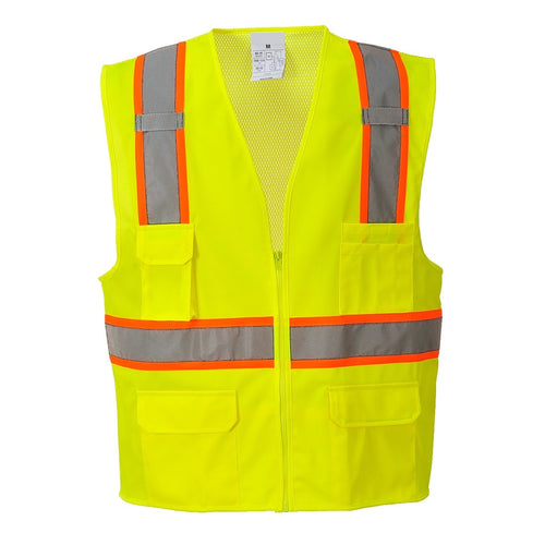 Class 2 Safety Vest with Cooling Mesh Back - Safety Vest Warehouse