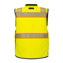 Load image into Gallery viewer, Custom Premium Two-toned Surveyor Safety Vest with Segmented Tape
